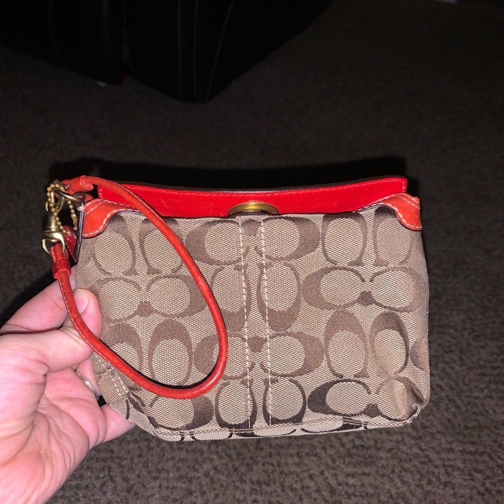 Coach wristlet